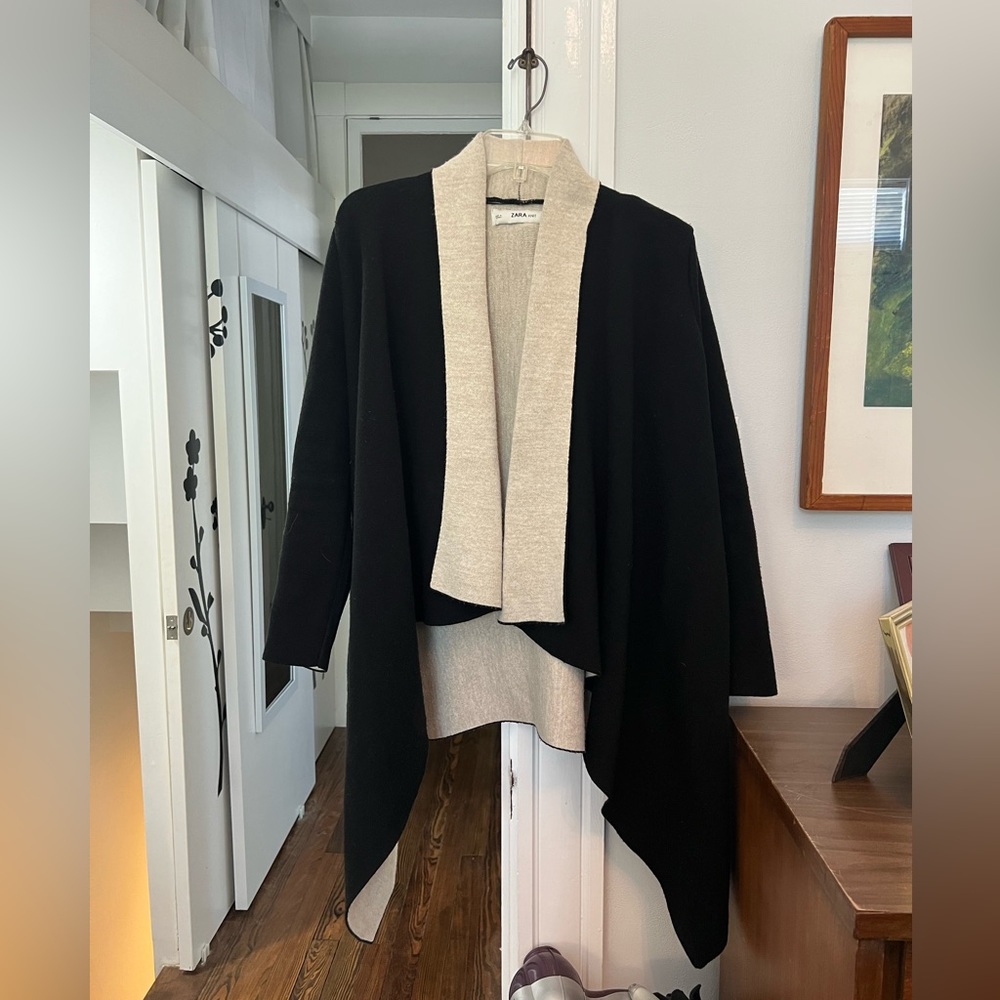 Zara Knit Cardigan - Small Black